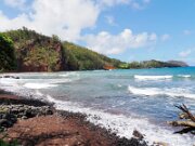Maui Hana Red Sand Beach